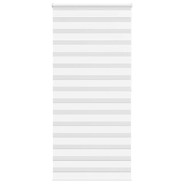 vidaXL Sebragardin hvit 100x200 cm stoff bredde 95,9 cm polyester