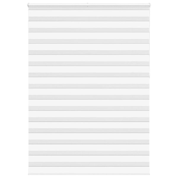 vidaXL Sebragardin hvit 165x230 cm stoff bredde 160,9 cm polyester