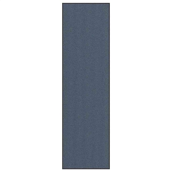 vidaXL Ovimatto sininen 115x400 cm