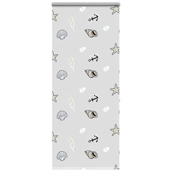 vidaXL Dusjrullgardin Cassonetto 110x240 cm Stoff Bredde 106 cm