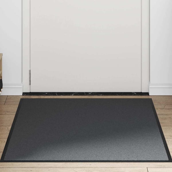 vidaXL Dørmatte Antrasitt 90x120 cm
