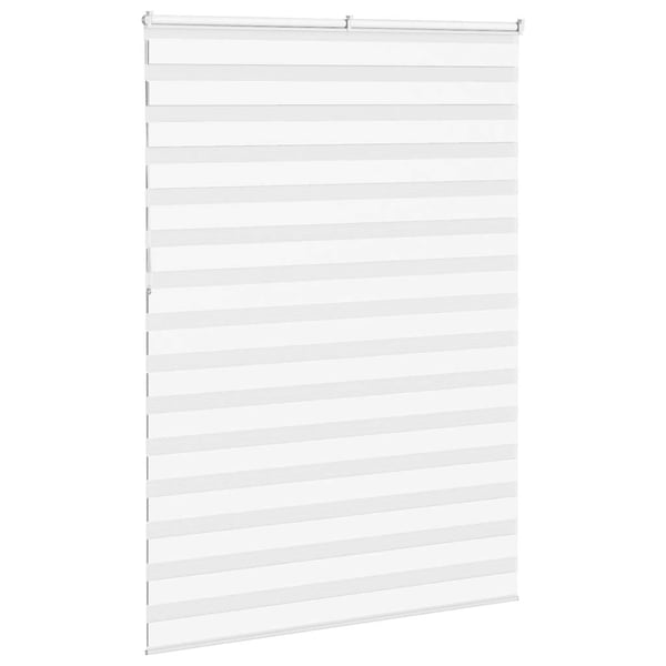 vidaXL Sebragardin hvit 155x230 cm stoff bredde 150,9 cm polyester