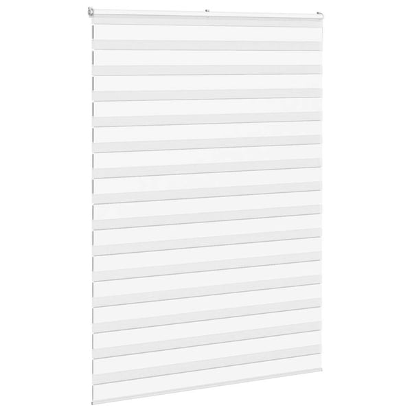 vidaXL Sebragardin hvit 155x230 cm stoff bredde 150,9 cm polyester