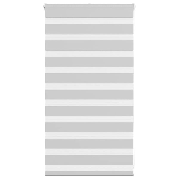 vidaXL Sebragardin lysegrå 70x100 cm stoff bredde 65,9 cm polyester