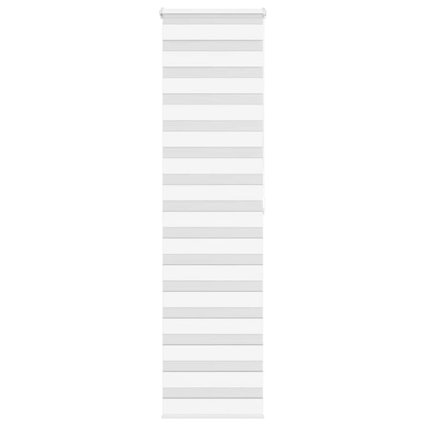 vidaXL Sebragardin hvit 60x200 cm stoff bredde 55,9 cm polyester