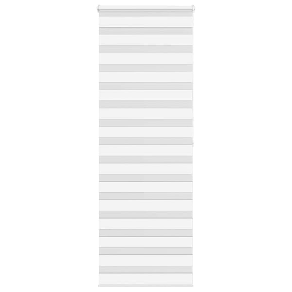 vidaXL Sebragardin hvit 90x200 cm stoff bredde 85,9 cm polyester