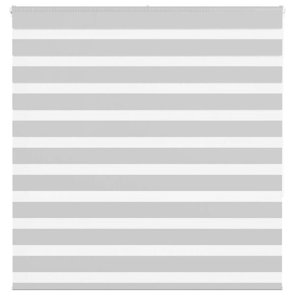 vidaXL Sebragardin lysegrå 150x150 cm stoff bredde 145,9 cm polyester