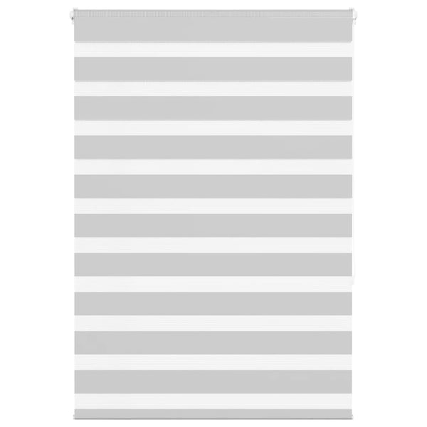 vidaXL zebragardin lysegrå 100x150 cm stofbredde 95,9 cm polyester