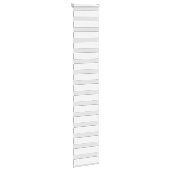 vidaXL Sebragardin hvit 45x200 cm stoff bredde 40,9 cm polyester