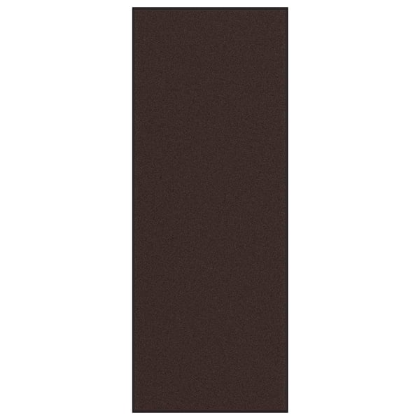 vidaXL Dørmatte Brun 115x300 cm