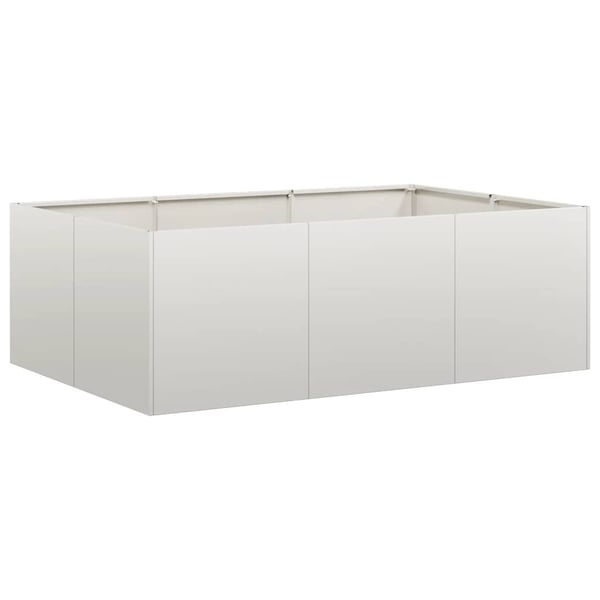 vidaXL plantekasse 120x80x40 cm rustfrit stål