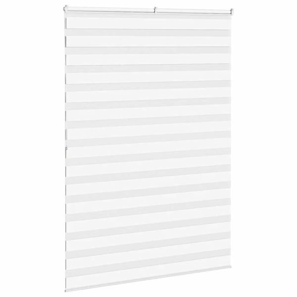 vidaXL Sebragardin hvit 160x200 cm stoff bredde 155,9 cm polyester