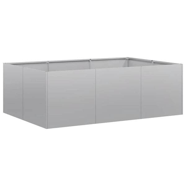 vidaXL Plantekasse 120x80x40 cm galvanisert stål