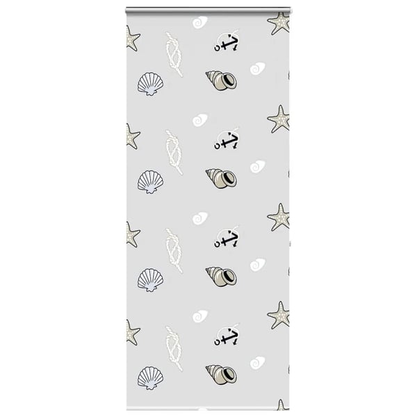 vidaXL Dusjrullgardin Cassonetto 90x240 cm Stoff Bredde 86 cm