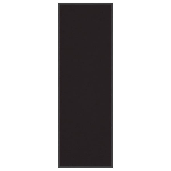 vidaXL Dørmatte Svart 60x180 cm