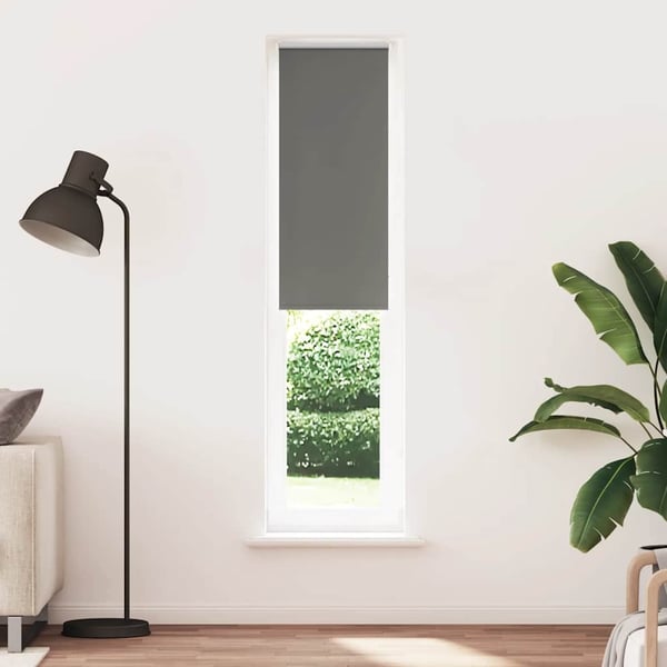 vidaXL Rullegardin lystette 45x210 cm stoff bredde 40,7 cm polyester