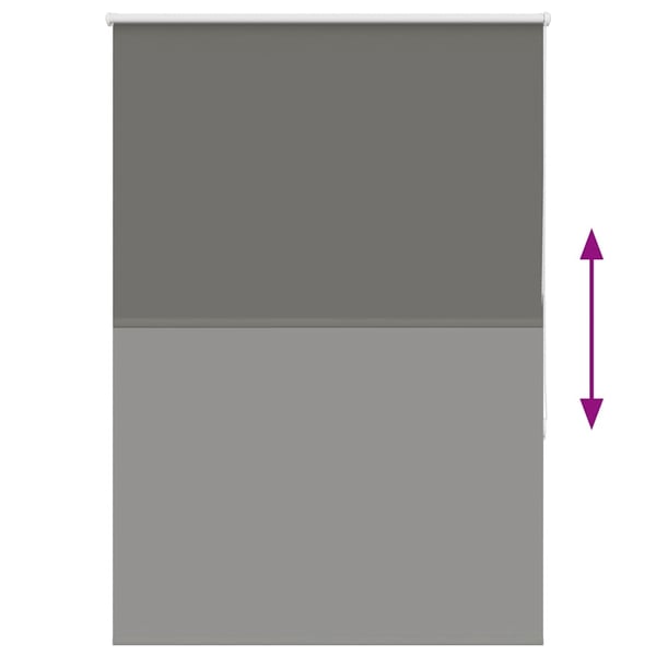 vidaXL Rullegardin lystette 105x175 cm stoff bredde 100,7 cm polyester