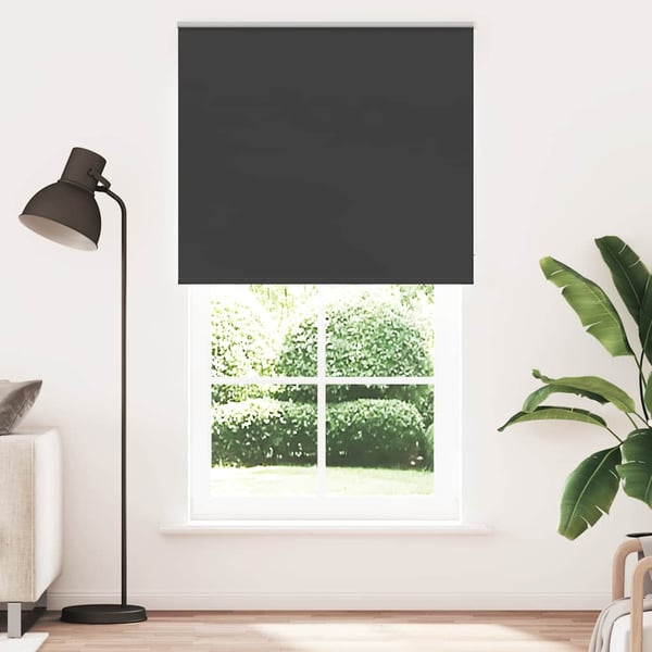vidaXL Rullegardin lystette 135x210 cm stoff bredde 131,6 cm polyester