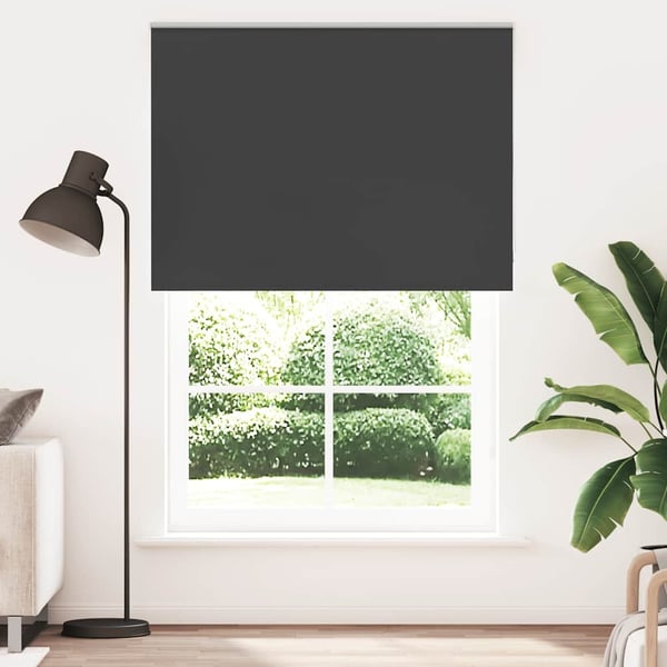 vidaXL Rullegardin lystette 165x210 cm stoff bredde 161,6 cm polyester