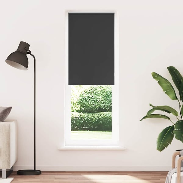 vidaXL Rullegardin lystette 85x210 cm stoff bredde 80,7 cm polyester