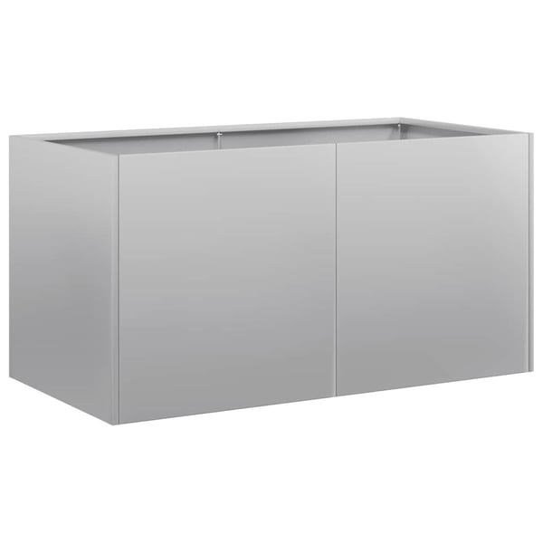 vidaXL Plantekasse 80x40x40 cm galvanisert stål