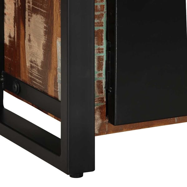 vidaXL TV-benk 80x30x40 cm gjenvunnet heltre