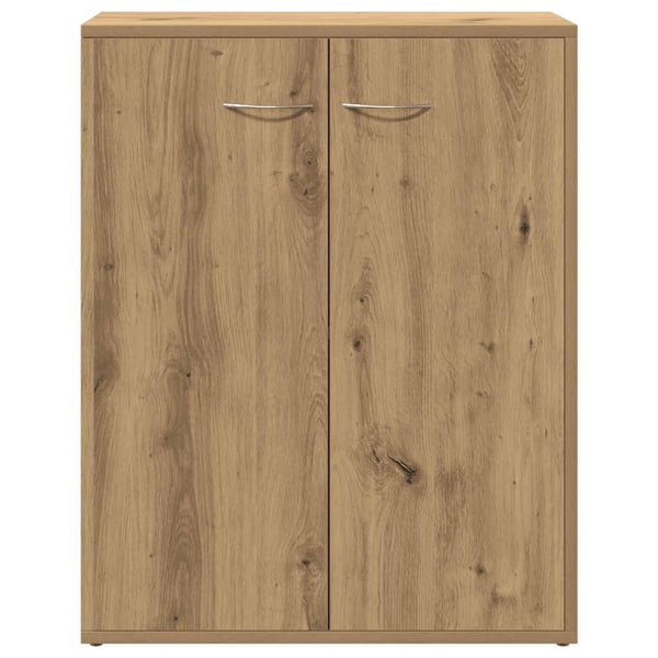 vidaXL Skjenk artisan eik 60x30x75 cm konstruert tre