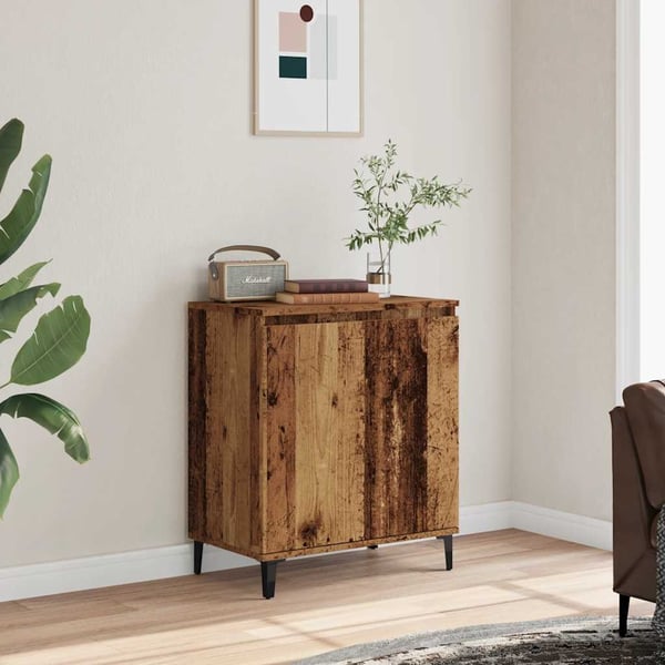 vidaXL Skjenk gammelt tre 60x35x70 cm konstruert tre