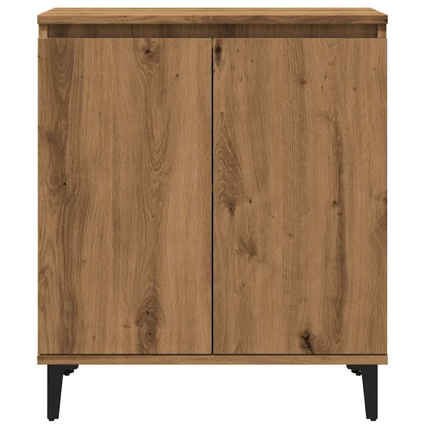 vidaXL Skjenk artisan eik 60x35x70 cm konstruert tre