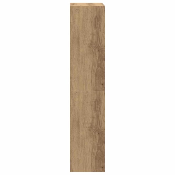 vidaXL Bokhylle/TV-benk artisan eik 36x30x143cm konstruert tre