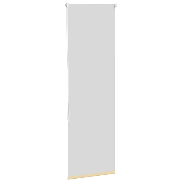 vidaXL Rullegardin lystette 45x130 cm stoff bredde 40,7 cm polyester