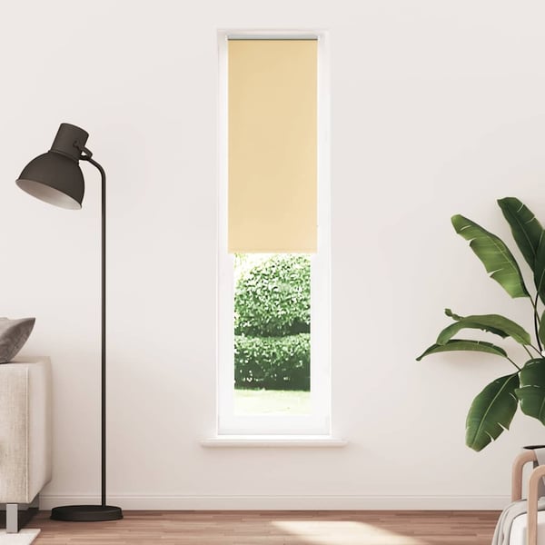 vidaXL Rullegardin lystette 55x210 cm stoff bredde 50,7 cm polyester