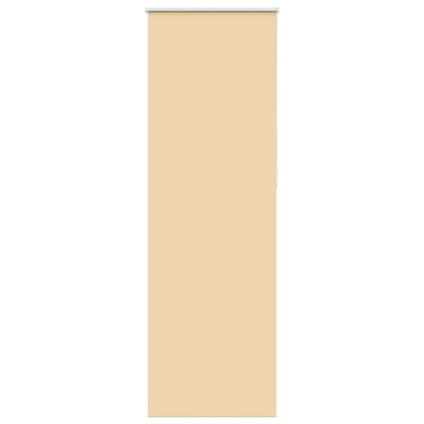 vidaXL Rullegardin lystette 75x230 cm stoff bredde 70,7 cm polyester