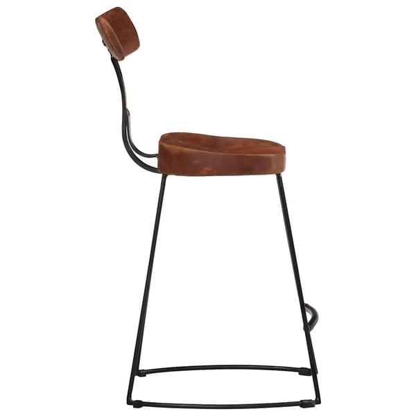 vidaXL Barstoler 2 stk 49x43x79 cm heltre mango