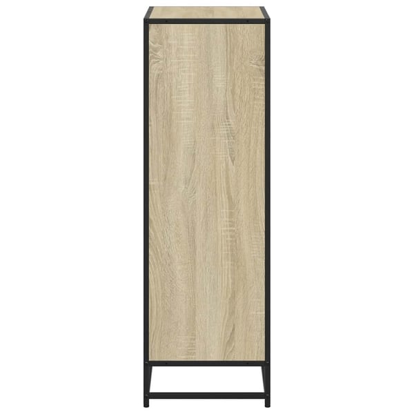 vidaXL Bokhylle sonoma eik 60x35x107,5 cm konstruert tre