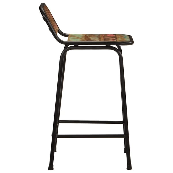 vidaXL Barkrakker 4 stk 46x35,5x80 cm gjenvunnet heltre