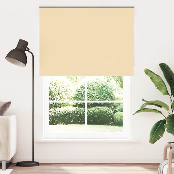 vidaXL Rullegardin lystette 155x210 cm stoff bredde 151,6 cm polyester