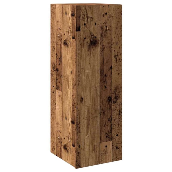 vidaXL TV-benk gammelt tre 30,5x30x90 cm konstruert tre