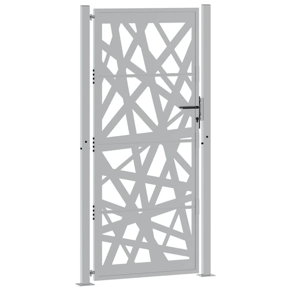 vidaXL Hageport 100x200 cm værbestandig stållampedesign