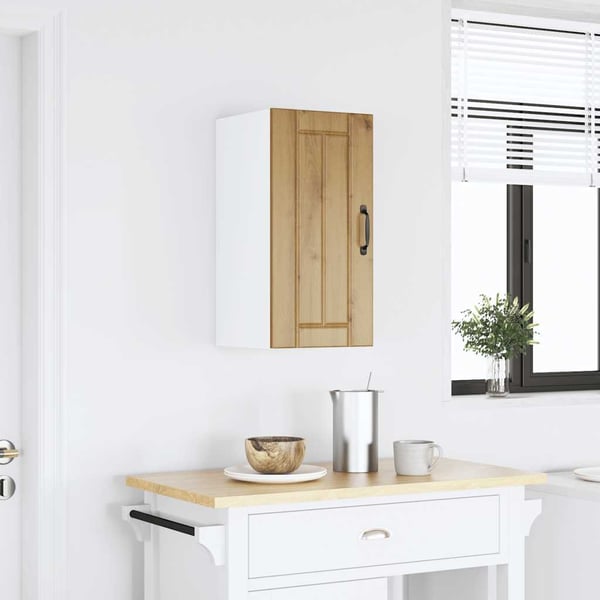vidaXL Kjøkken veggskap Lucca artisan eik konstruert tre
