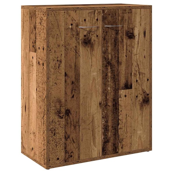 vidaXL Skjenk gammelt tre 60x30x75 cm konstruert tre