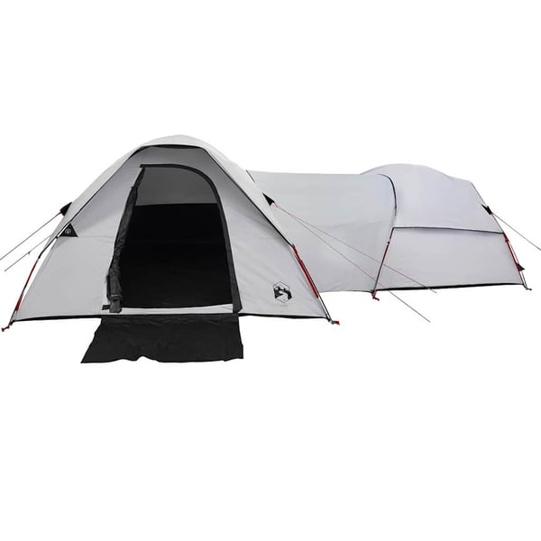 vidaXL Campingtelt for 5 personer hvit blendingsstoff vanntett
