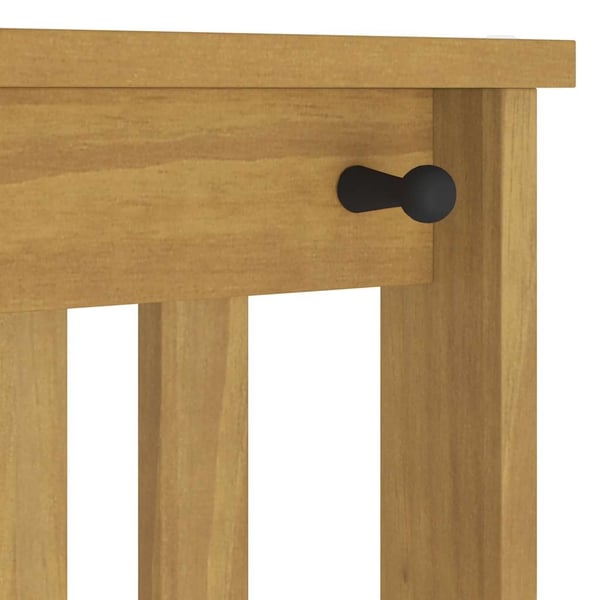 vidaXL Halltre SANDNES 45x40x159,5 cm heltre furu