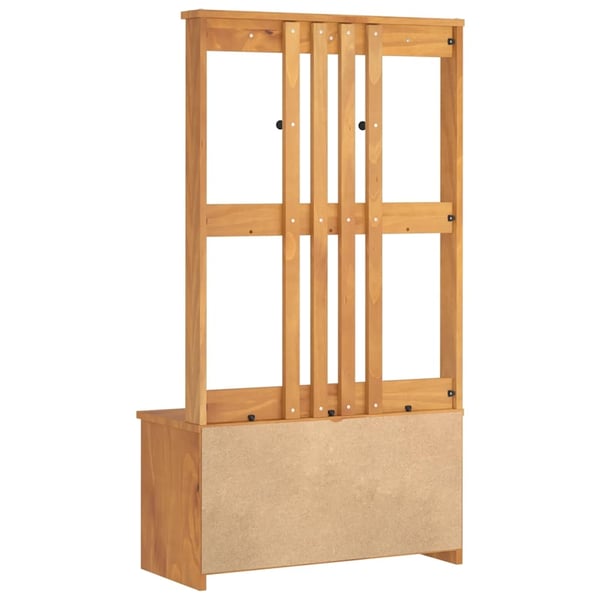 vidaXL Halltre SANDNES 87x40x159,5 cm heltre furu