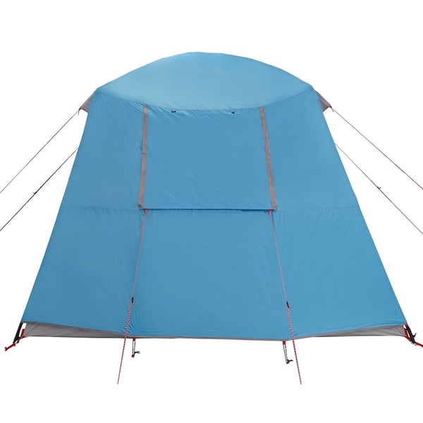 vidaXL Campingtelt med verandakuppel 5 personer blå vanntett