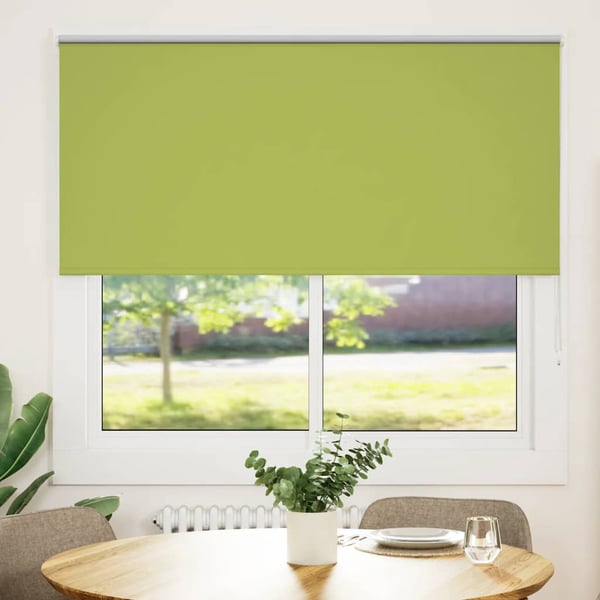 vidaXL Rullegardin lystette 155x130 cm stoff bredde 151,6 cm polyester
