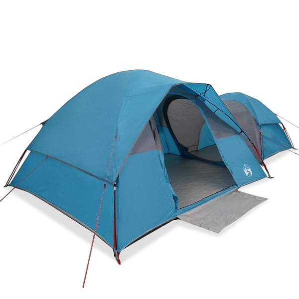 vidaXL 5-personers campingtelt vandtæt blå
