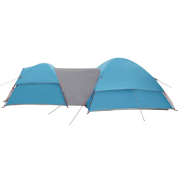 vidaXL 5-personers campingtelt vandtæt blå