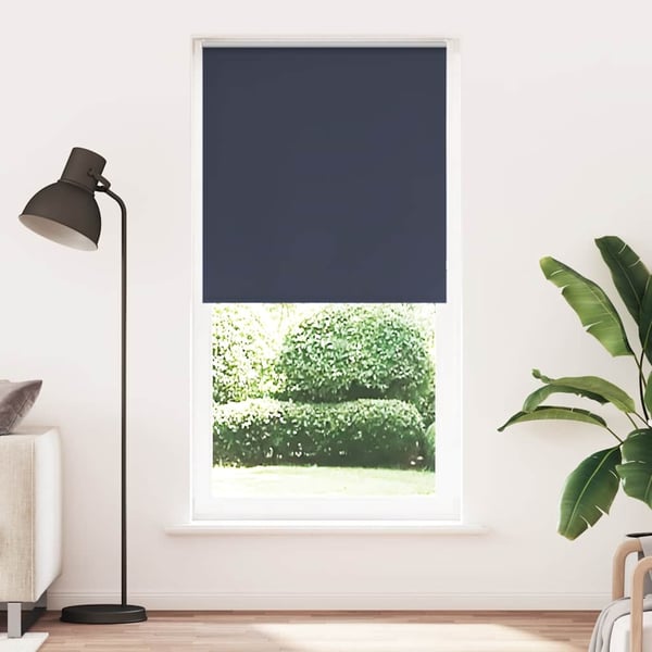 vidaXL Rullegardin lystette 115x210 cm stoff bredde 110,7 cm polyester