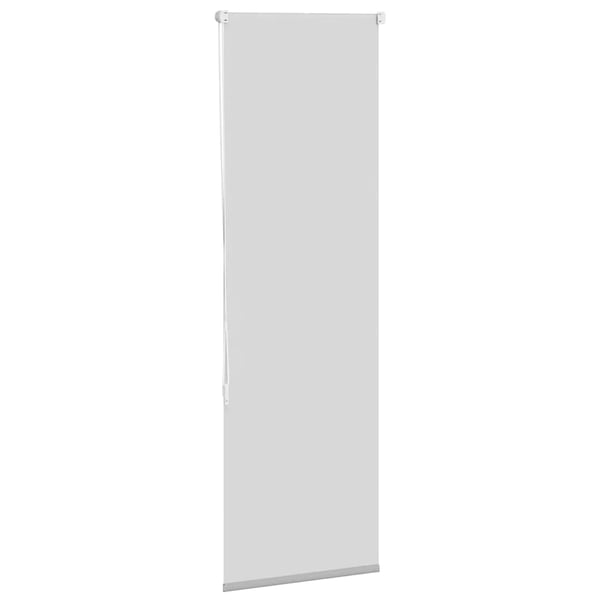 vidaXL Rullegardin lystette 45x130 cm stoff bredde 40,7 cm polyester